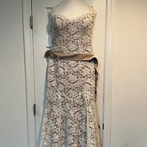 STUNNING ROMONA KEVEZA WEDDING DRESS